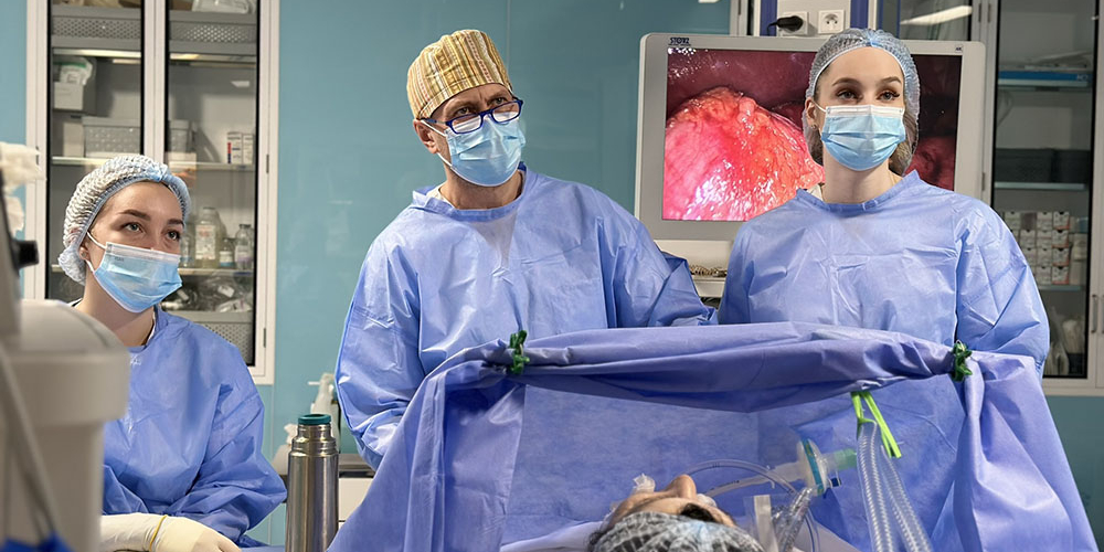 Эндоскопическая хирургия органов брюшной полости